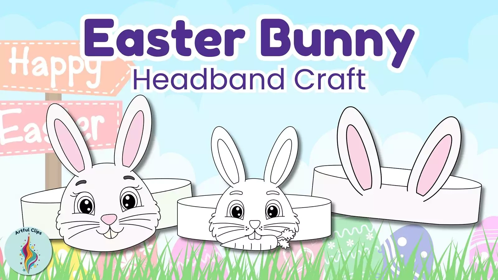Easter Bunny Headband