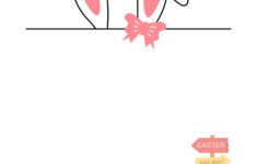 Easter Bunny Letter Free Printable