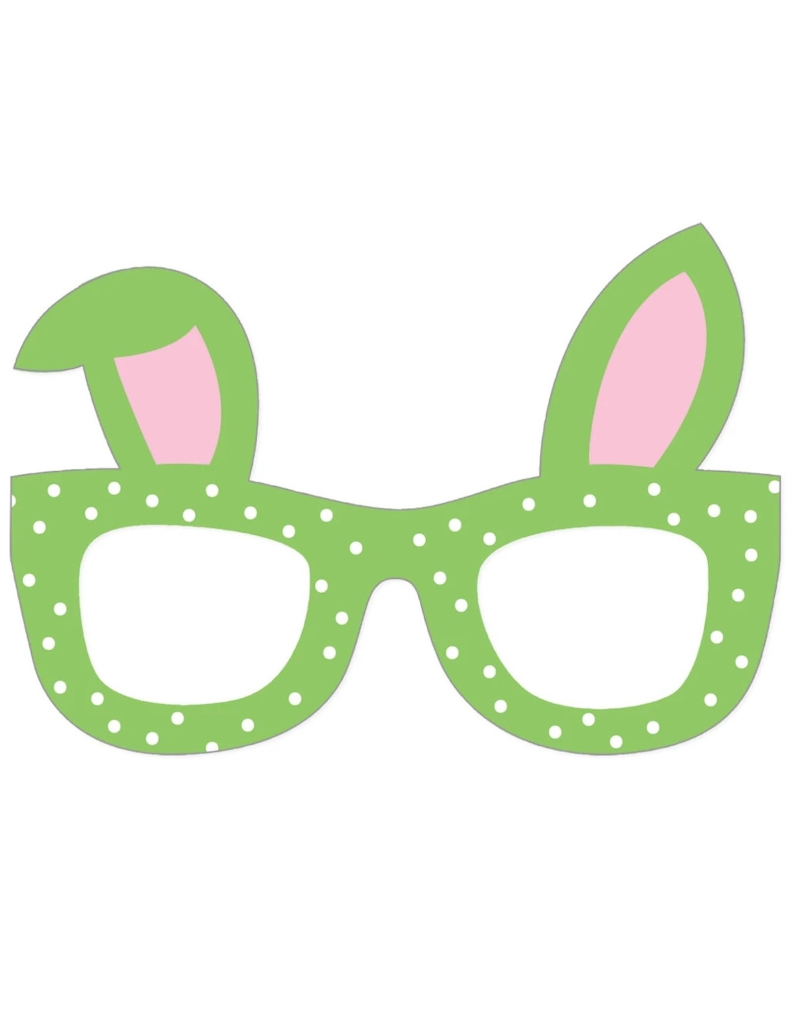 Easter Cards Easter Glasses Die Cut Triple Fold Gr