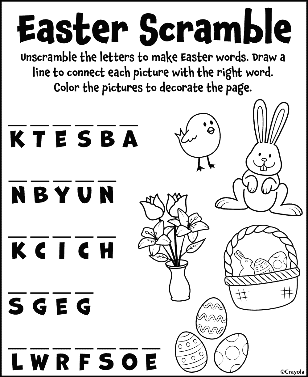 Easter Coloring Pages