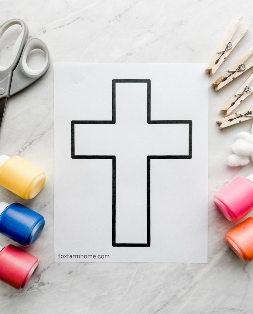 Easter Cross Craft For Kids Easter Cross Craft For Kids