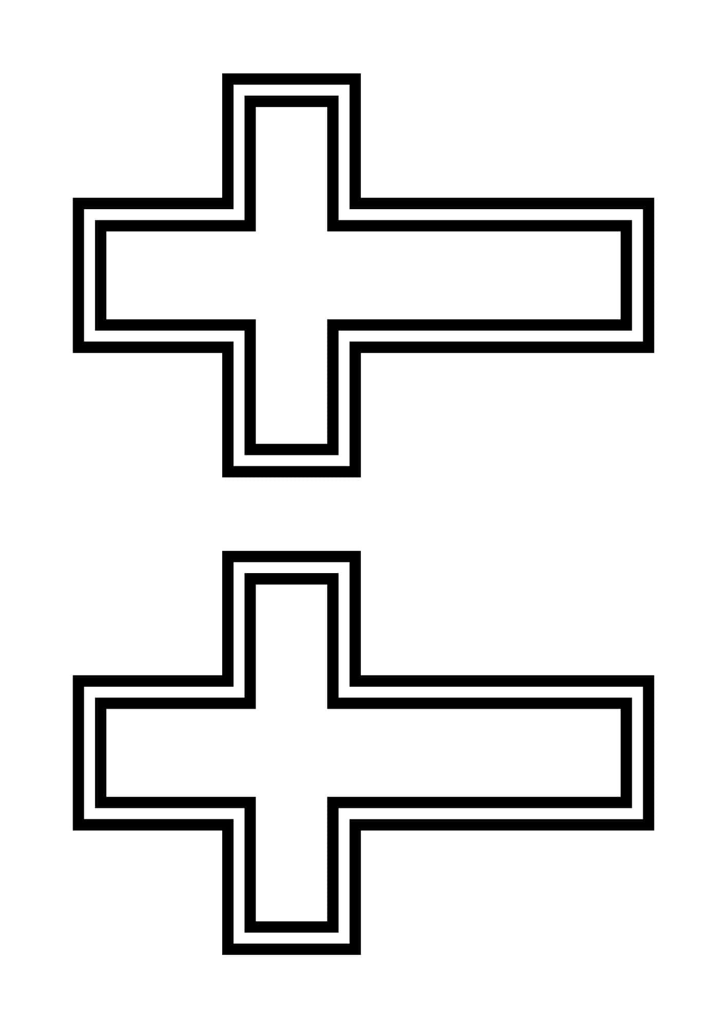 printable crosses for easter