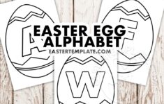 Easter Egg Alphabet
