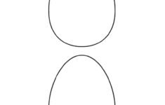 Easter Egg Coloring Pages Egg Templates