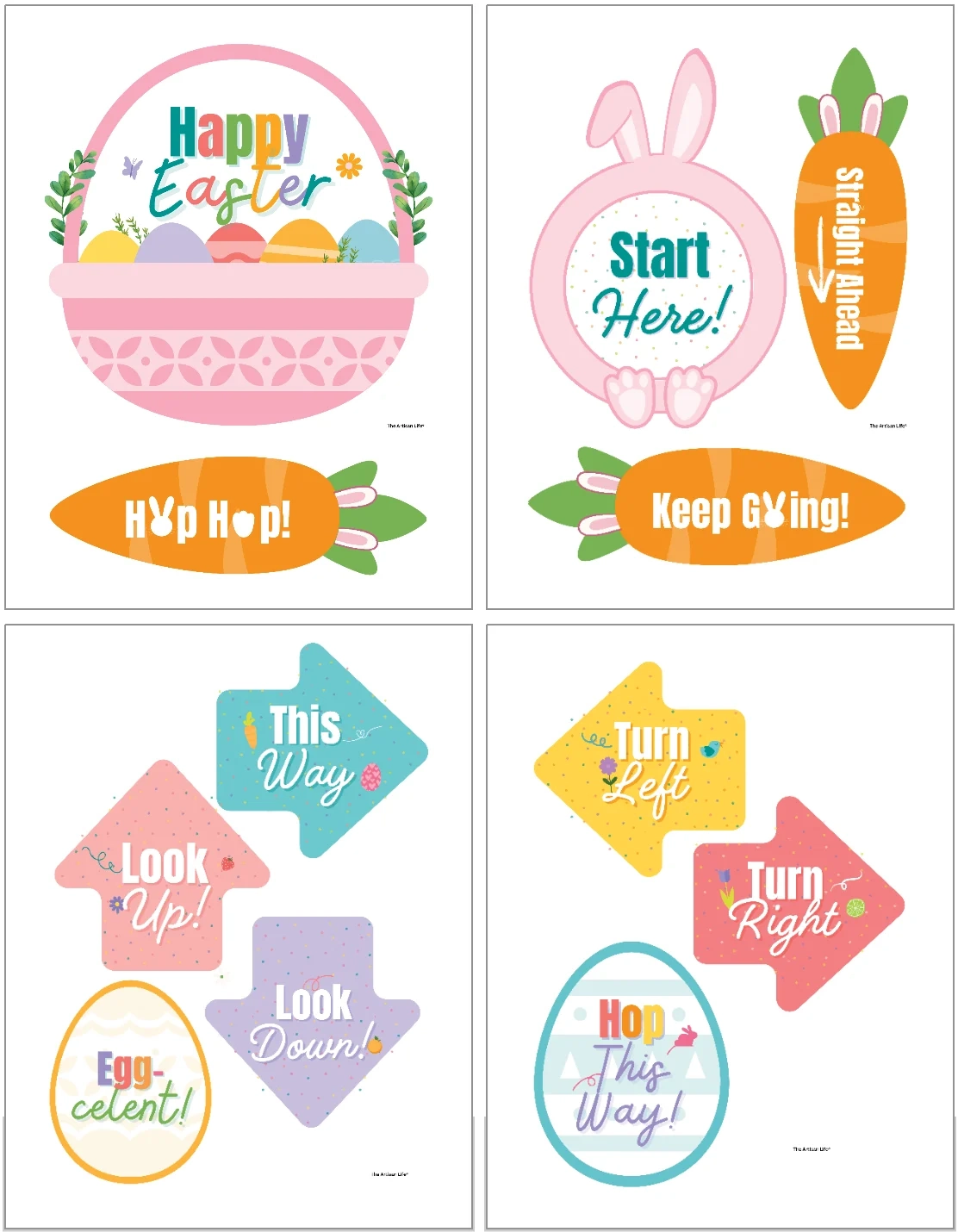 Easter Egg Hunt Signs Easter Egg Hunt Signs