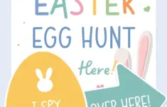 Easter Egg Hunt Signs