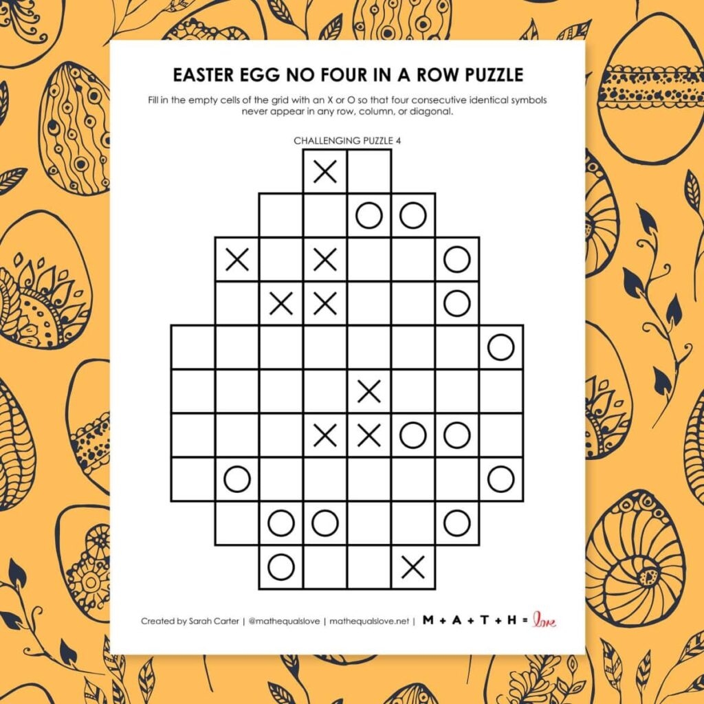 printable easter logic puzzles printable easter logic puzzles