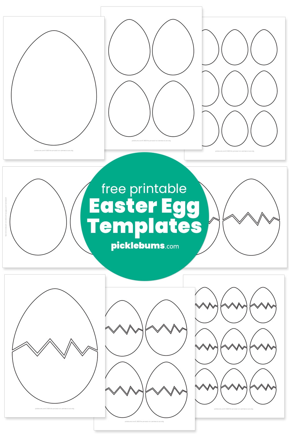 Easter Egg Templates