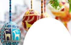 Easter Eggs Hanging Tree 7872