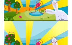 Easter Find The Difference Activities