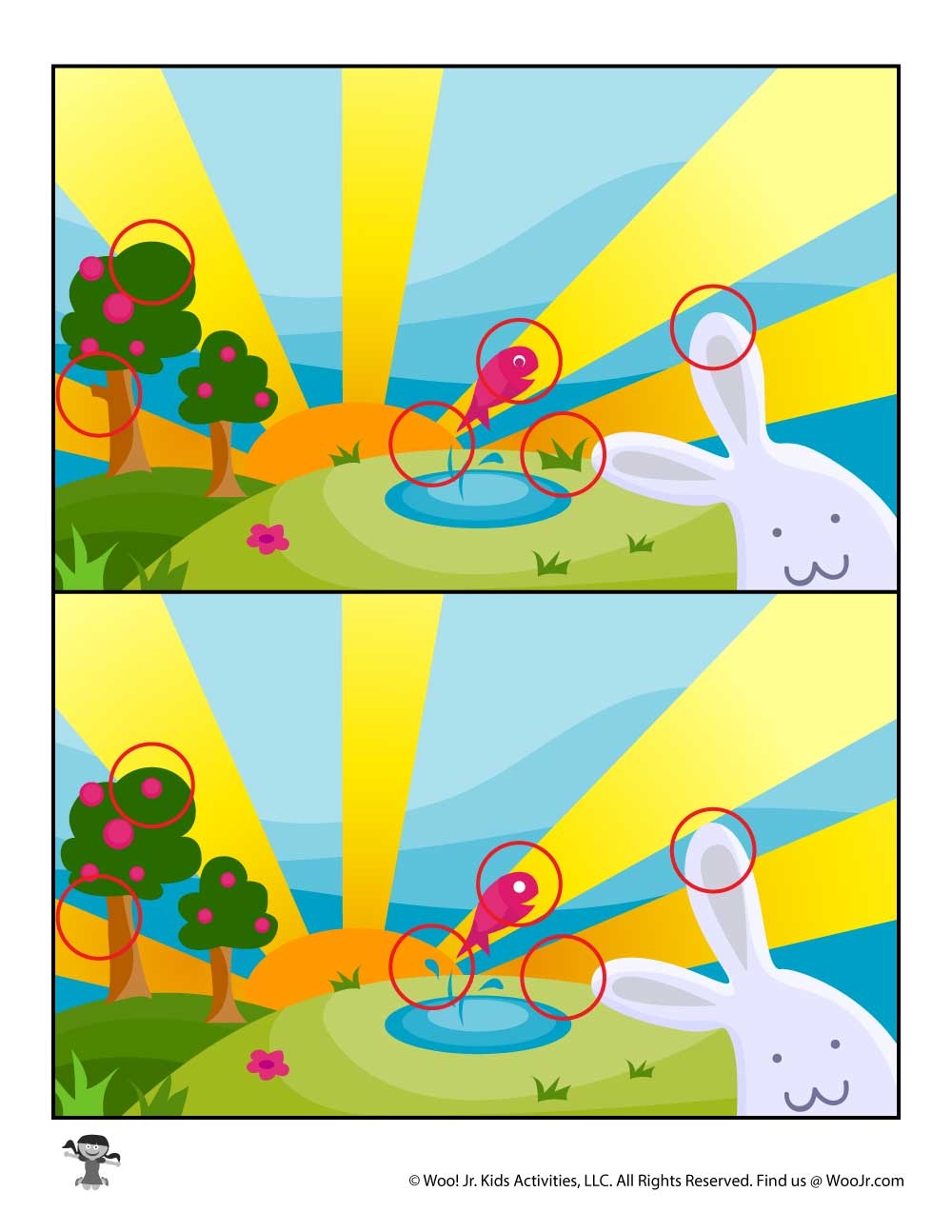 Easter Find The Difference Activities Easter Find The Difference Activities