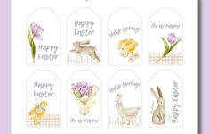 Easter Gift Tags