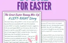 Easter Left Right Game