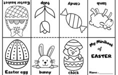 Easter Mini Coloring Book Coloring