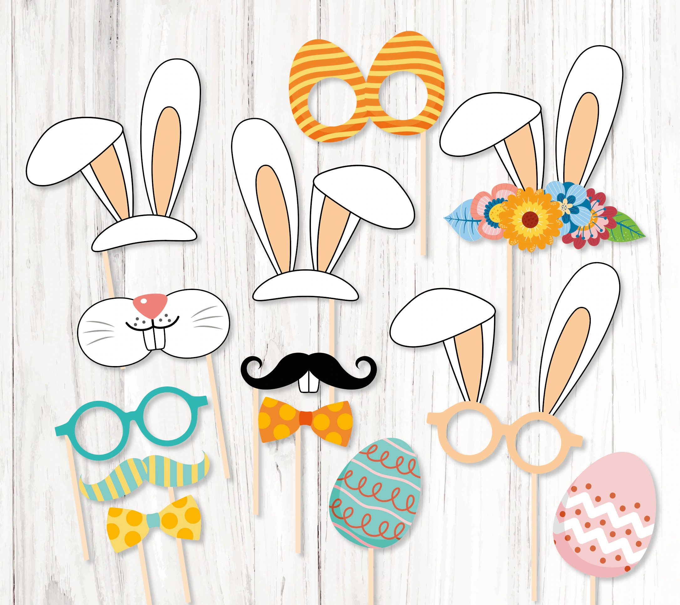 easter photo props printable easter photo props printable