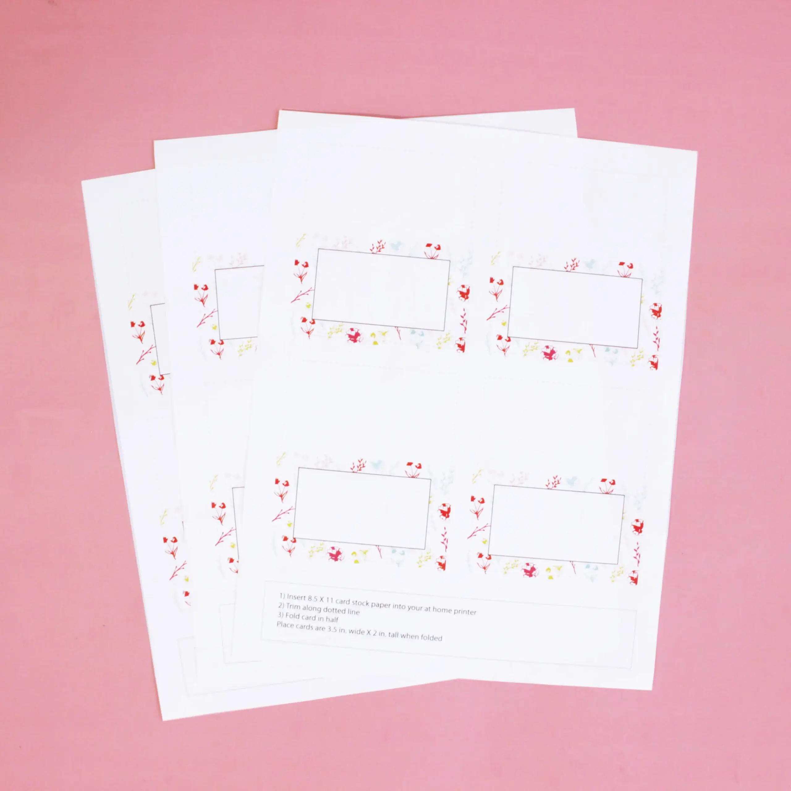 Easter Place Cards With Free Printables