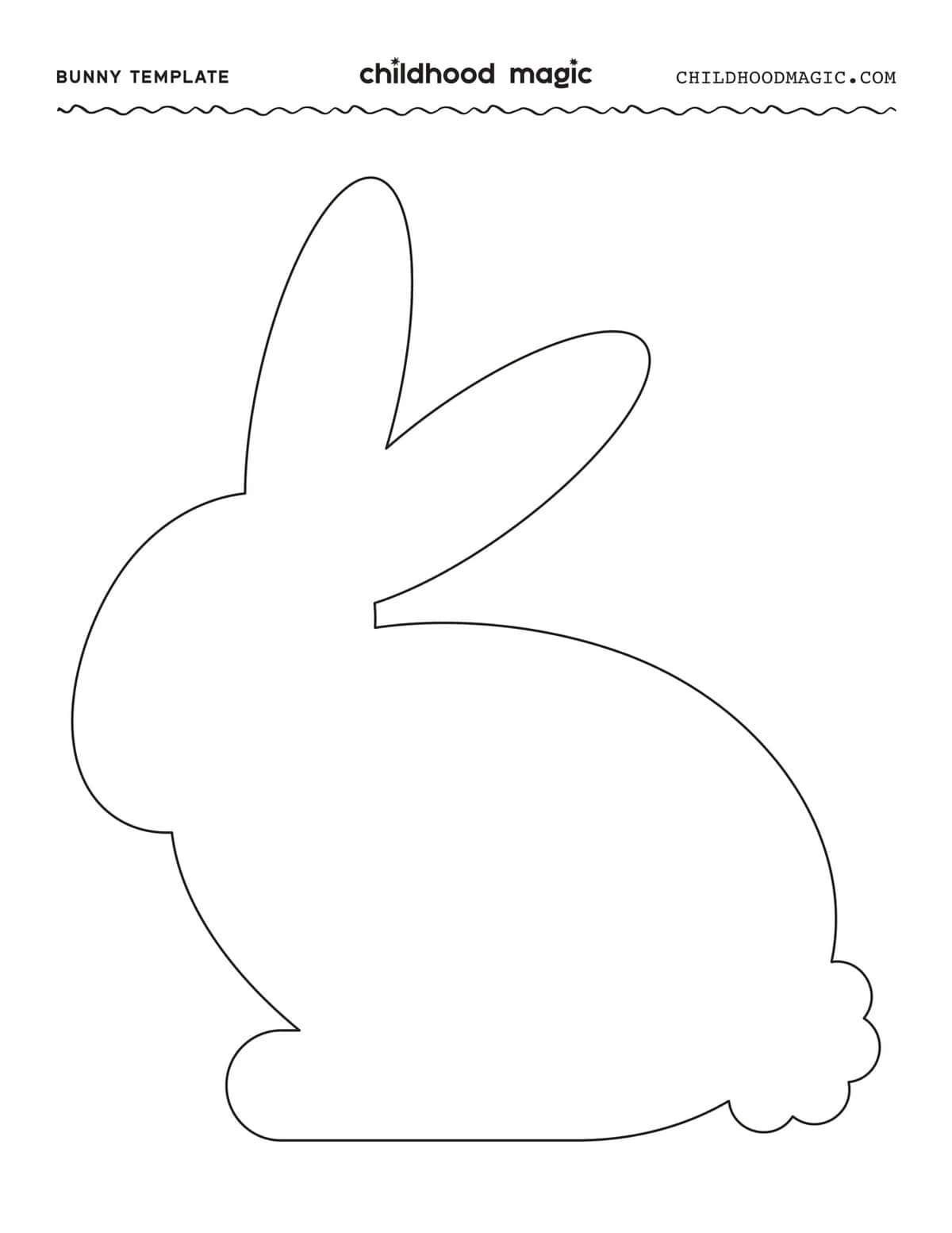 easter bunny face printable