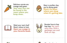 Easter Scavenger Hunt For Kids Free Printable Game