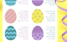 Easter Scavenger Hunt Free Printable