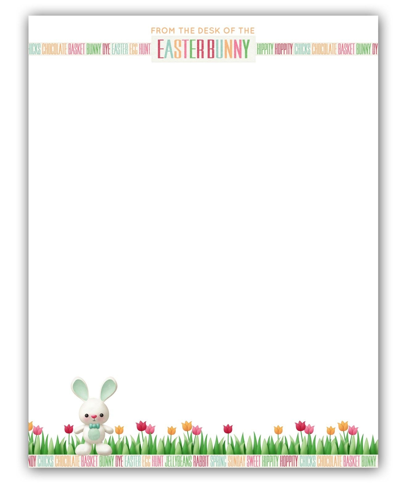 Easter Stationary Easter Stationary