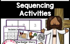 Easter Story Sequencing Activities