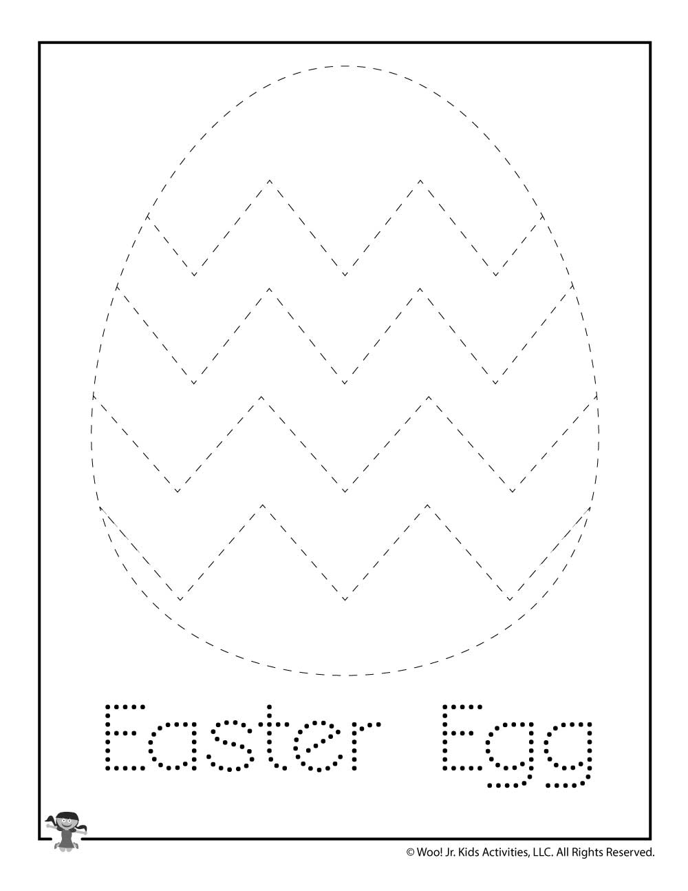 Easter Tracing Worksheets And Printable Activities For Kids