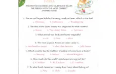 Easter Trivia Game To Print Or Play Online