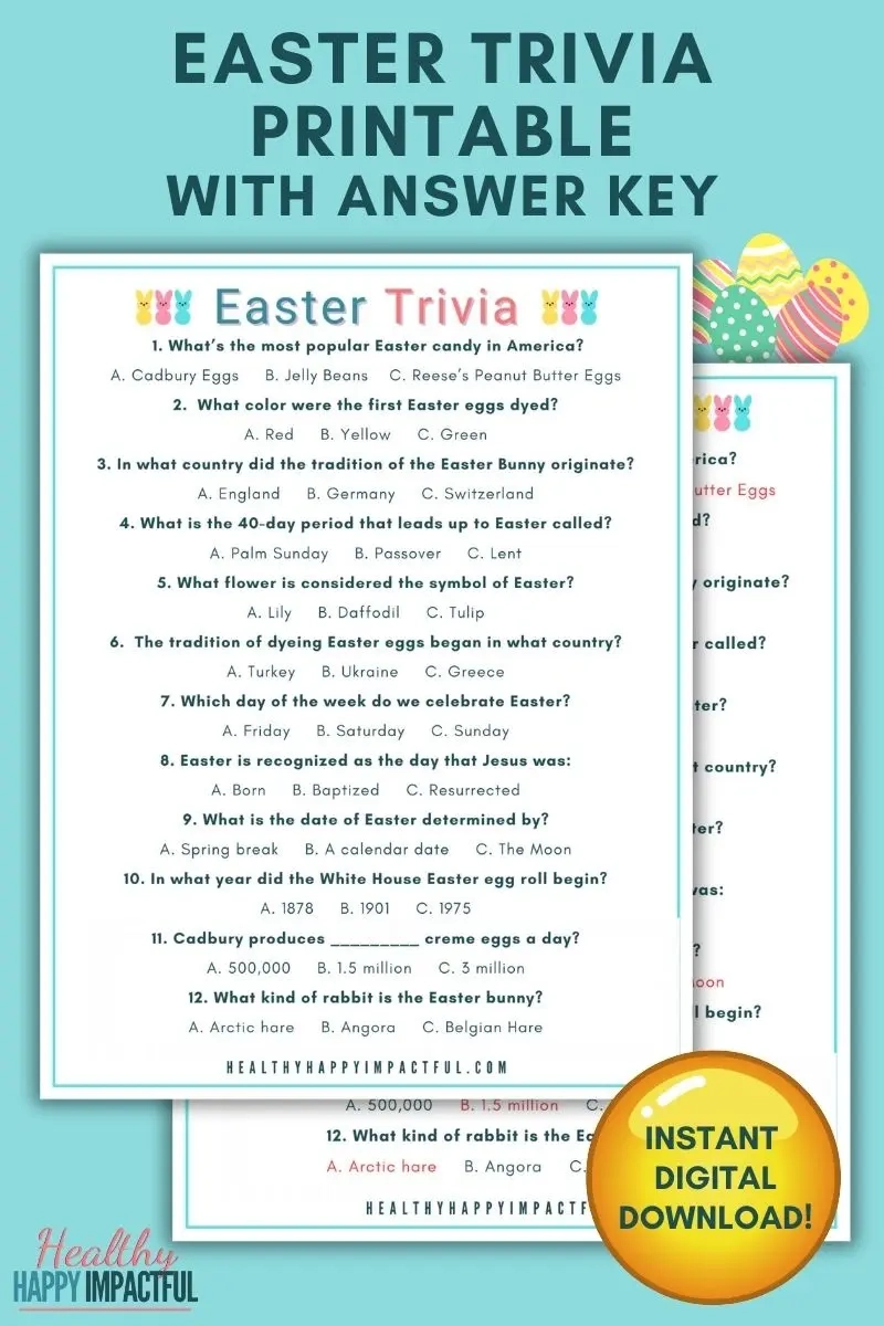 Easter Trivia Questions Easter Trivia Questions