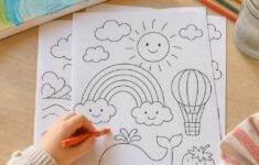 Easy Canvas Painting Templates For Kids