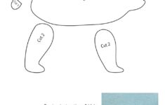 Easy Free Felt Bear Pattern