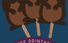 Easy Printable Groundhog Day Puppet