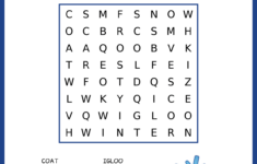 Easy Winter Word Search shtml
