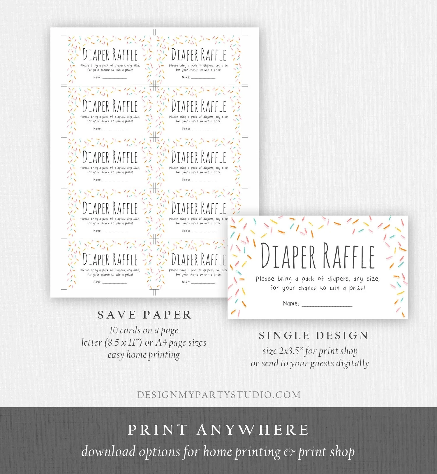 free editable diaper raffle ticket template free editable diaper raffle ticket template