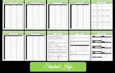 Editable Chevron Printable Teacher Planner