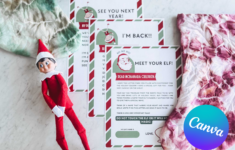 Editable Elf On The Shelf Letters