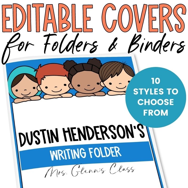 Editable Folder Covers For Take Home Ketchup Homework Folders Or Binders Editable Folder Covers For Take Home Ketchup Homework Folders Or Binders