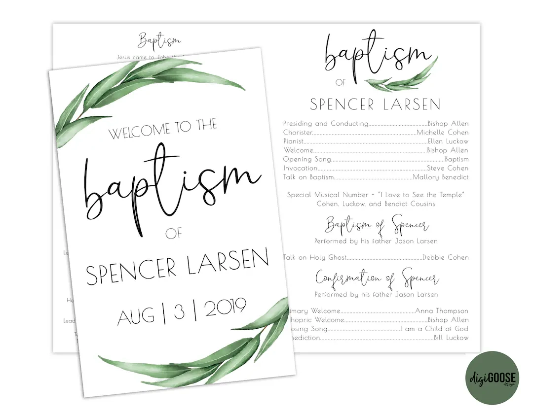 lds baptism templates free download