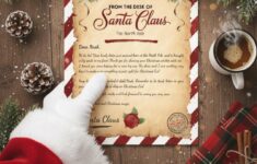 Editable Letter From Santa Claus