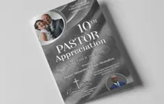 Editable Pastor Appreciation Program