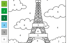 Eiffel Tower Color By Number