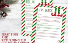 Elf Arrival Letter