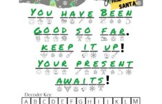 Elf Arrival Letter Printable Secret Message