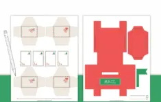 Elf On The Shelf Mailbox And Letters Printable