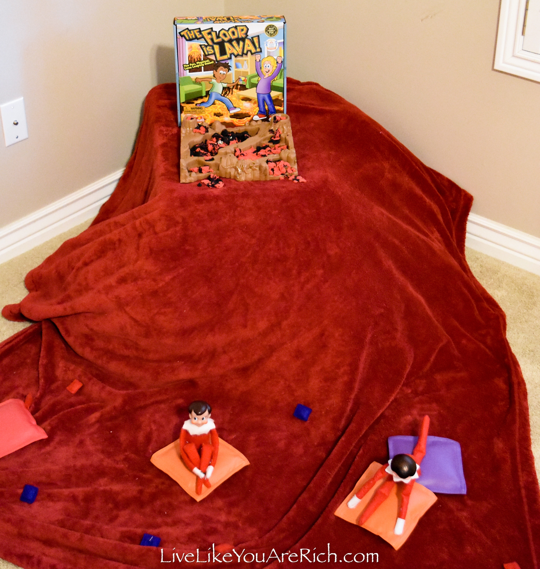 Elf On The Shelf The Floor Is Lava