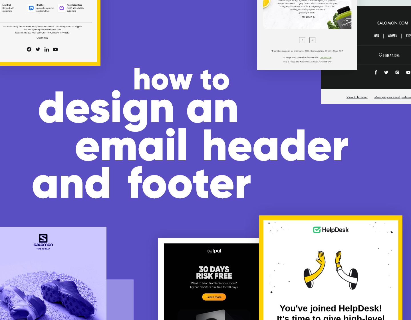 Email Header And Footer
