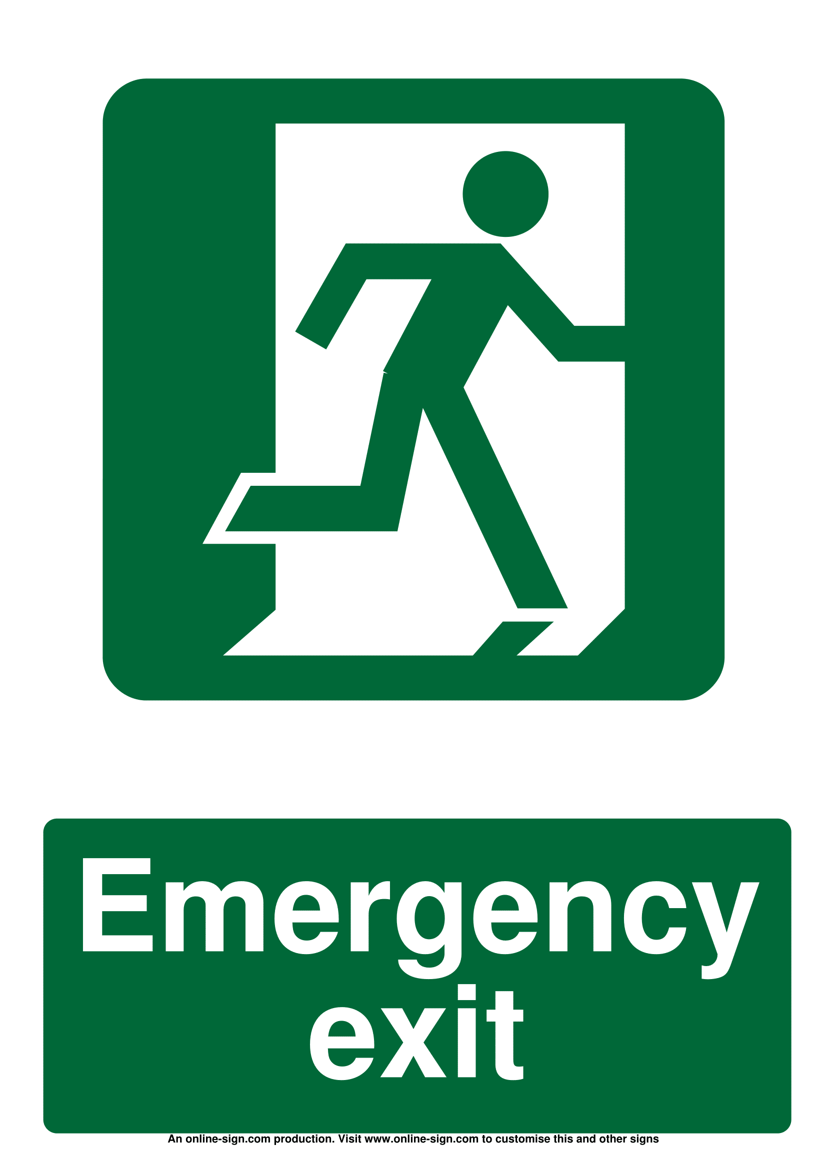Emergency Exit Signs Emergency Exit Signs