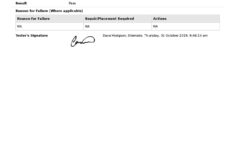 Emergency Lighting Test Log Template