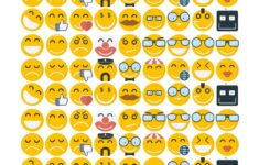 Emoji Pack 5 Free Printable Planner Stickers