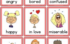Emotions Flashcards For Adults