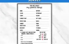 Employee Favorites Getting To Know You
